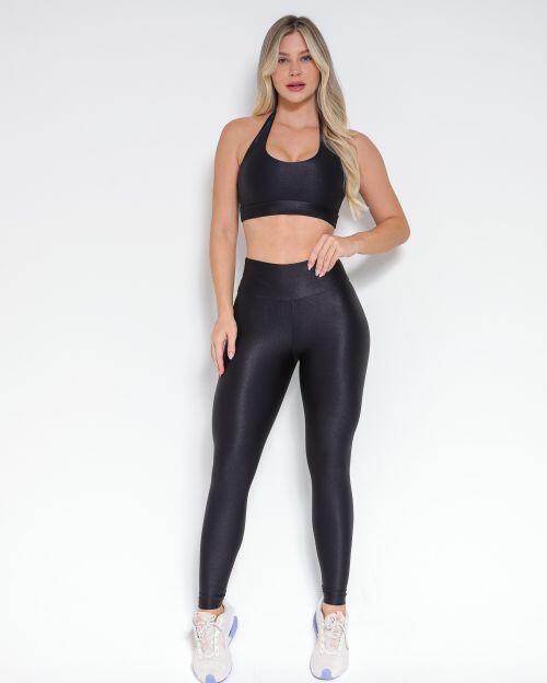 Conjunto Calça Empina Slim Compressão + Top Jhully