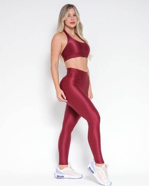 Conjunto Calça Empina Slim Compressão + Top Jhully