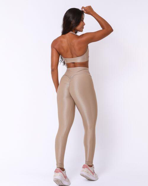 Conjunto Cal�a Legging Empina Compress�o + Top Jhully