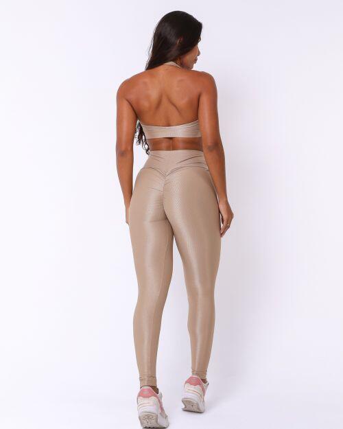 Conjunto Cal�a Legging Empina Compress�o + Top Jhully