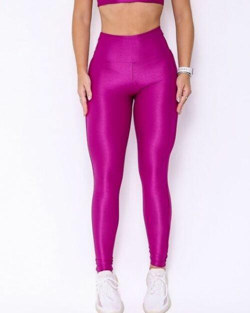 Calça Legging Empina Vivo Cós Reto Compressão