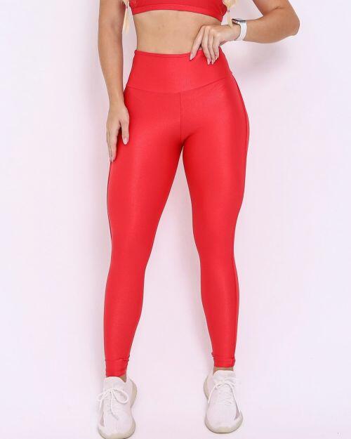Calça Legging Empina Vivo Cós Reto Compressão