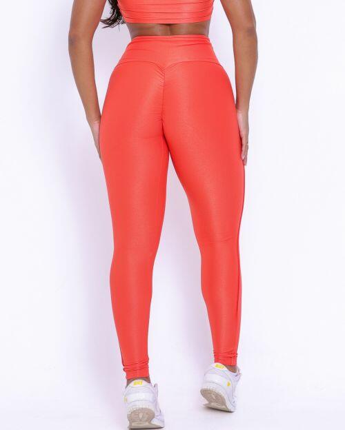 Calça Legging Empina Vivo Cós Reto Compressão
