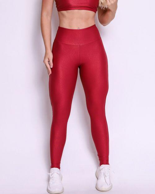 Calça Legging Empina Vivo Cós Reto Compressão