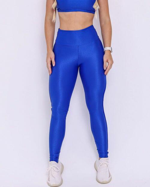 Calça Legging Empina Vivo Cós Reto Compressão