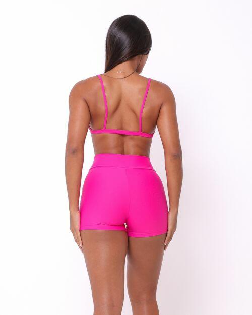 Conjunto Short Básico Cós Cruzado Light + Top Rafa