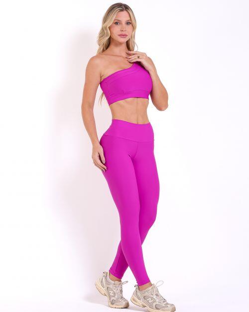 Conjunto Calça Legging Básica Light + Top Paloma