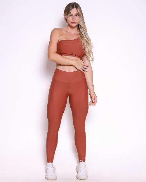 Conjunto Calça Legging Básica Light + Top Paloma