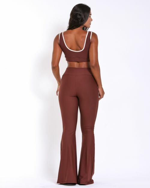 Conjunto Cal�a Flare Light + Top Scandal