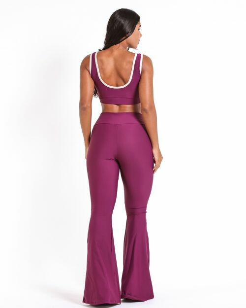 Conjunto Cal�a Flare Light + Top Scandal