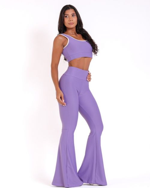 Conjunto Calça Flare Light + Top Scandal