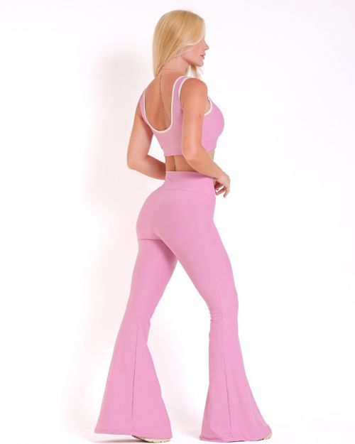 Conjunto Calça Flare Light + Top Scandal