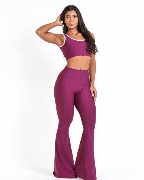 Conjunto Cal�a Flare Light + Top Scandal