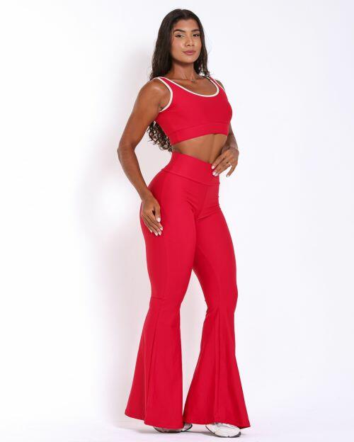 Conjunto Cal�a Flare Light + Top Scandal