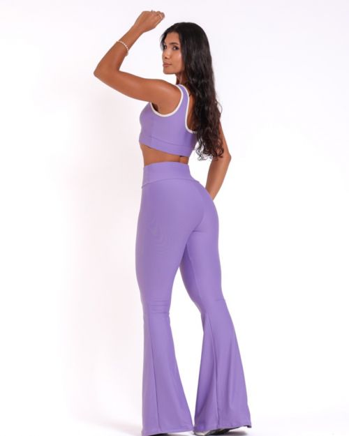 Conjunto Calça Flare Light + Top Scandal