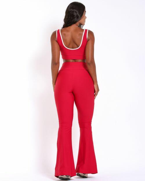 Conjunto Cal�a Flare Light + Top Scandal