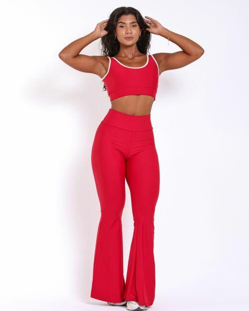 Conjunto Cal�a Flare Light + Top Scandal