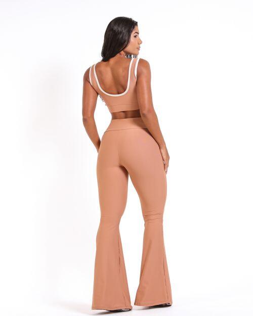 Conjunto Cal�a Flare Light + Top Scandal