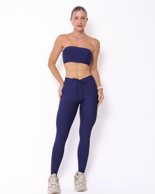 Conjunto Calça Legging Empina Light + Top Faixa