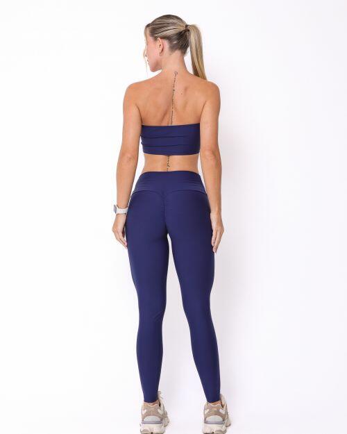 Conjunto Calça Legging Empina Light + Top Faixa