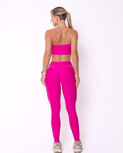 Conjunto Calça Legging Empina Light + Top Faixa