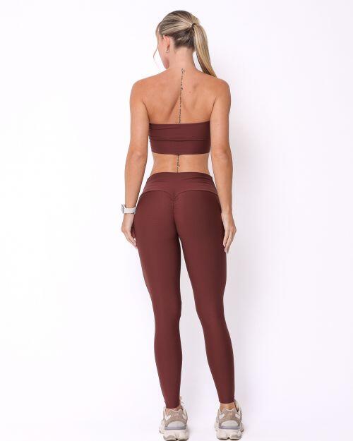 Conjunto Calça Legging Empina Light + Top Faixa