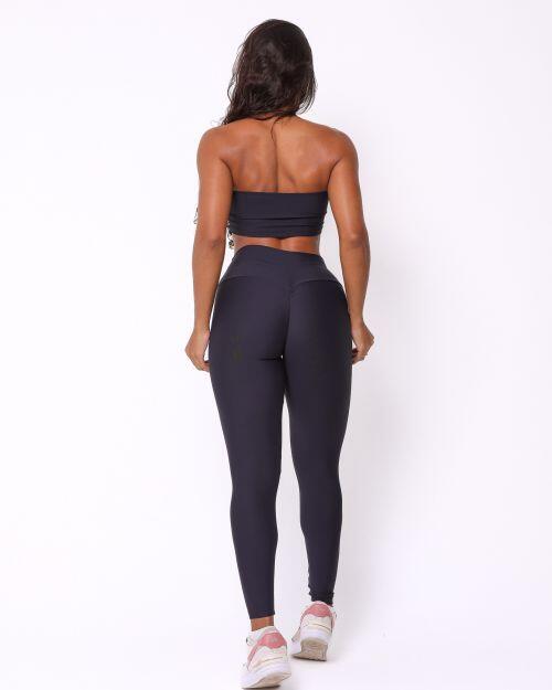 Conjunto Calça Legging Empina Light + Top Faixa