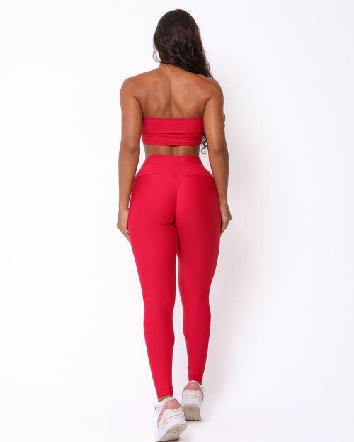 Conjunto Calça Legging Empina Light + Top Faixa