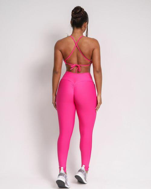 Conjunto Cal�a Legging Empina Vivo C�s Reto Light + Top Paula
