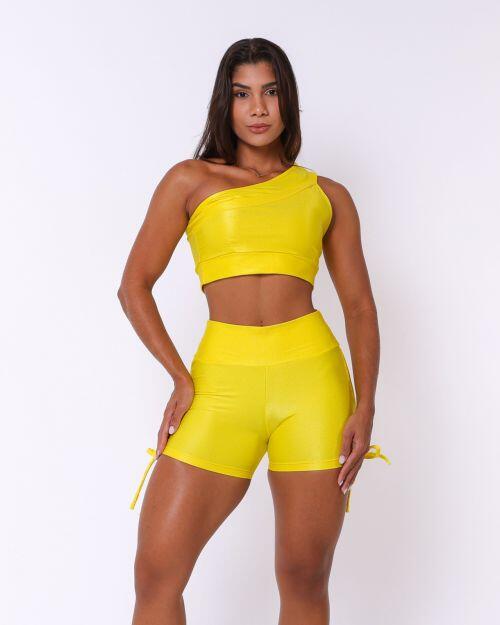 Conjunto Short Cross Compress�o + Top Paloma