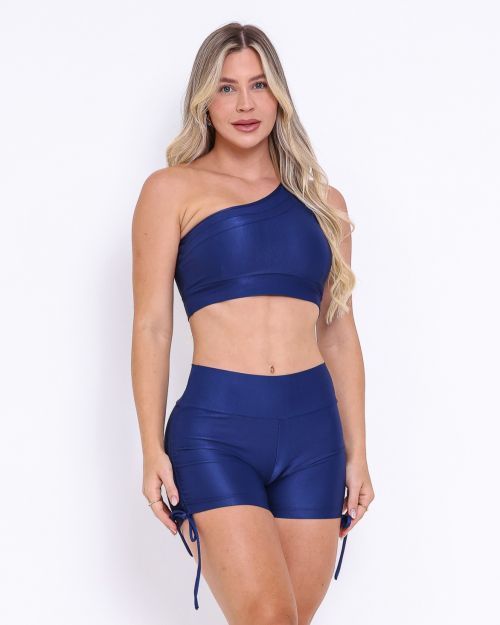 Conjunto Short Cross Compress�o + Top Paloma