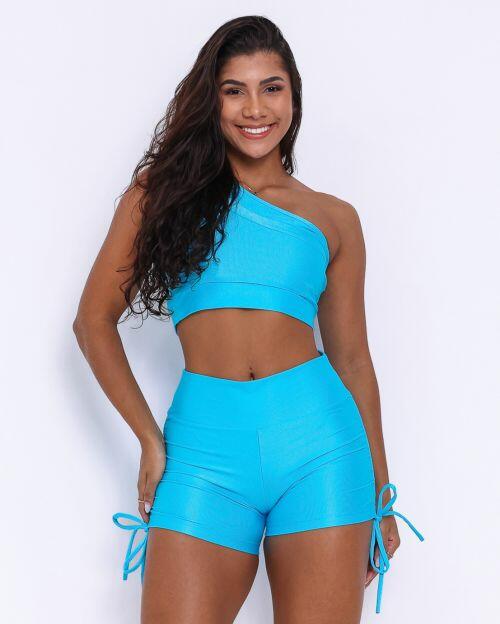 Conjunto Short Cross Compress�o + Top Paloma