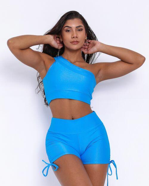 Conjunto Short Cross Compress�o + Top Paloma
