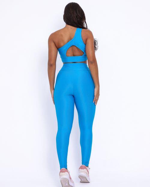 Conjunto Cal�a Legging B�sica Compress�o + Top Paloma