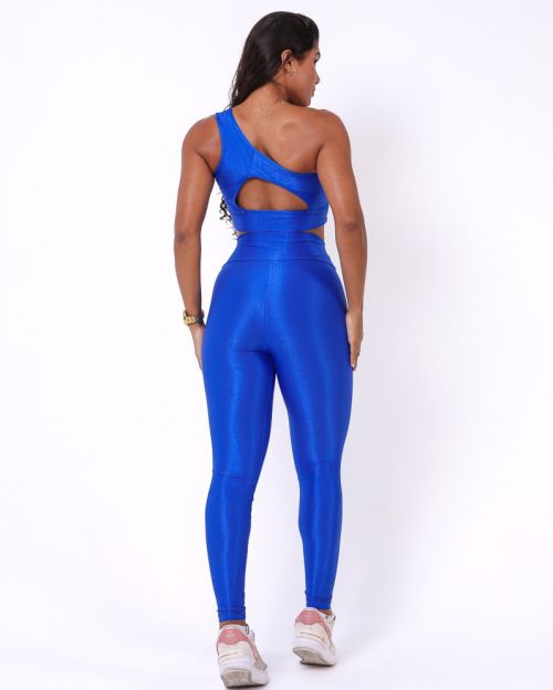 Conjunto Cal�a Legging B�sica Compress�o + Top Paloma