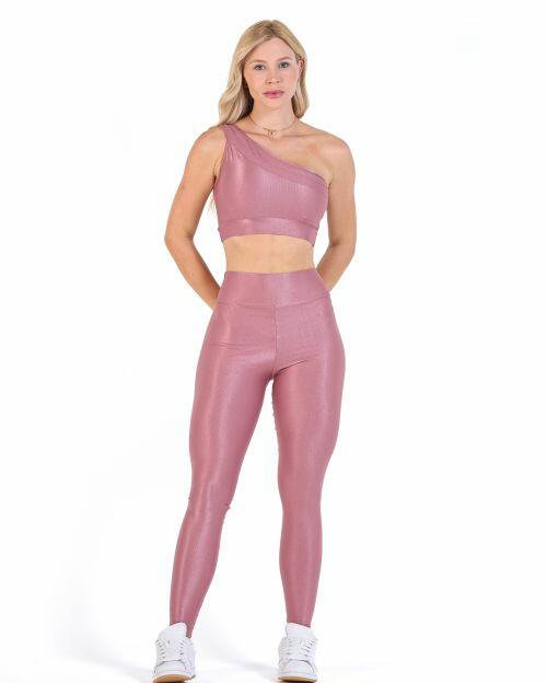 Conjunto Cal�a Legging B�sica Compress�o + Top Paloma