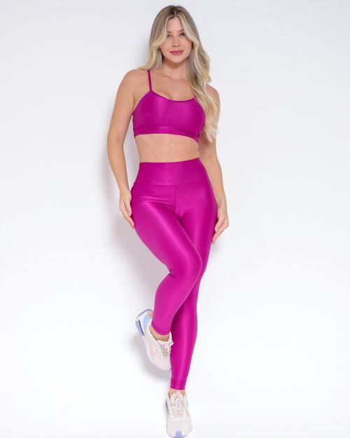 Conjunto Calça Empina Slim Compressão + Top Elisa