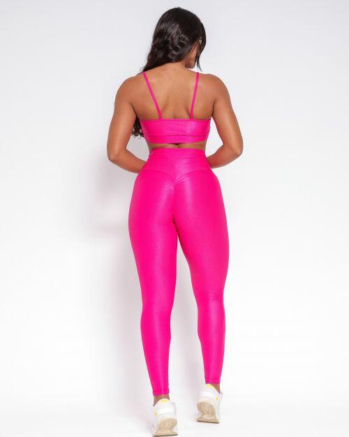 Conjunto Calça Empina Slim Compressão + Top Elisa
