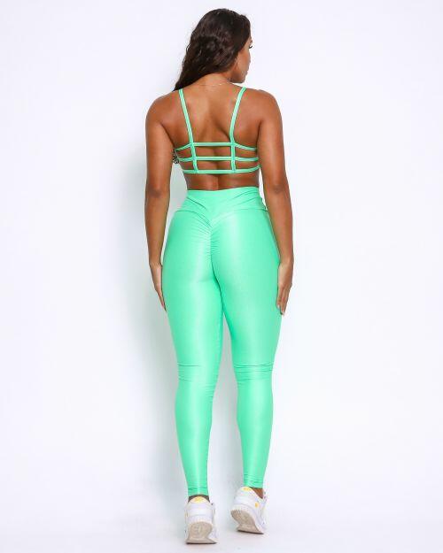 Conjunto Calça Empina Ajuste Compressão + Top Aline
