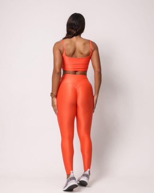 Conjunto Calça Legging Empina Compressão + Top Bruna