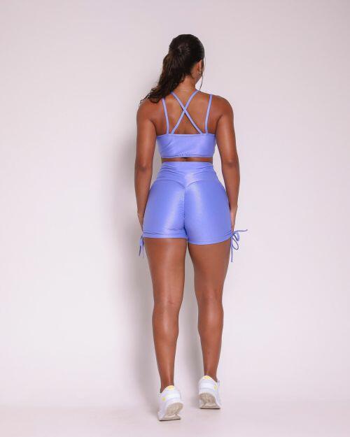 Conjunto Short Empina Cross Compressão + Top Lari