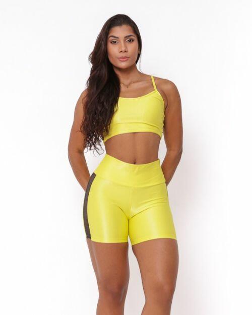 Conjunto Short Essence Compress�o + Top Essence