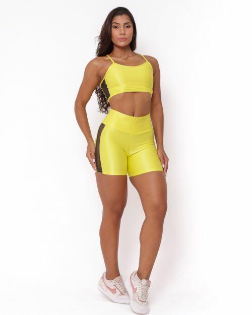 Conjunto Short Essence Compress�o + Top Essence