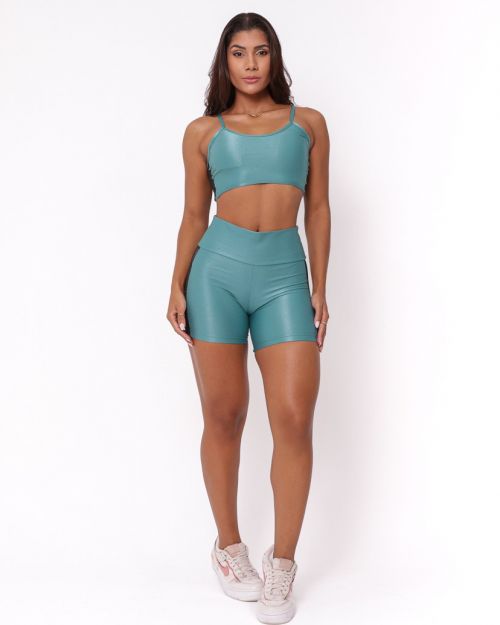 Conjunto Short Essence Compress�o + Top Essence