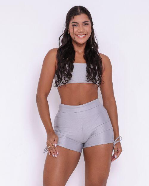 Conjunto Short Empina Cross Compressão + Top Ju