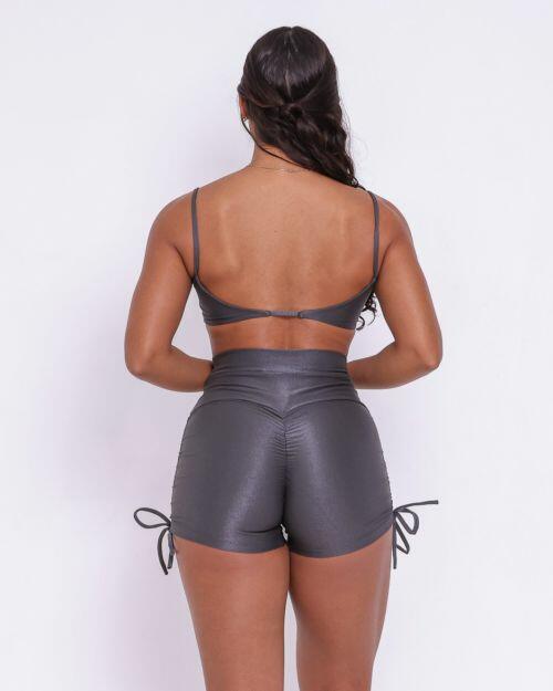 Conjunto Short Empina Cross Compressão + Top Ju