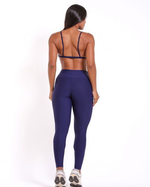 Conjunto Cal�a Legging B�sica Light + Top Rafa