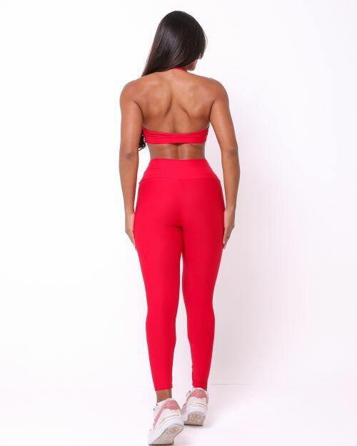 Conjunto Calça Legging Básica Light + Top Jhully