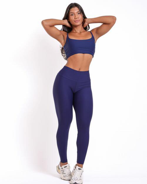 Conjunto Calça Legging Básica Light + Top Bruna