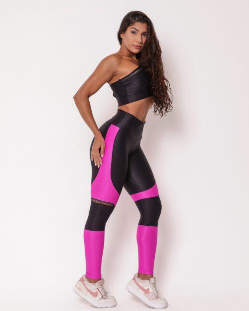 Conjunto Calça Legging Ana Compressão + Top Paloma